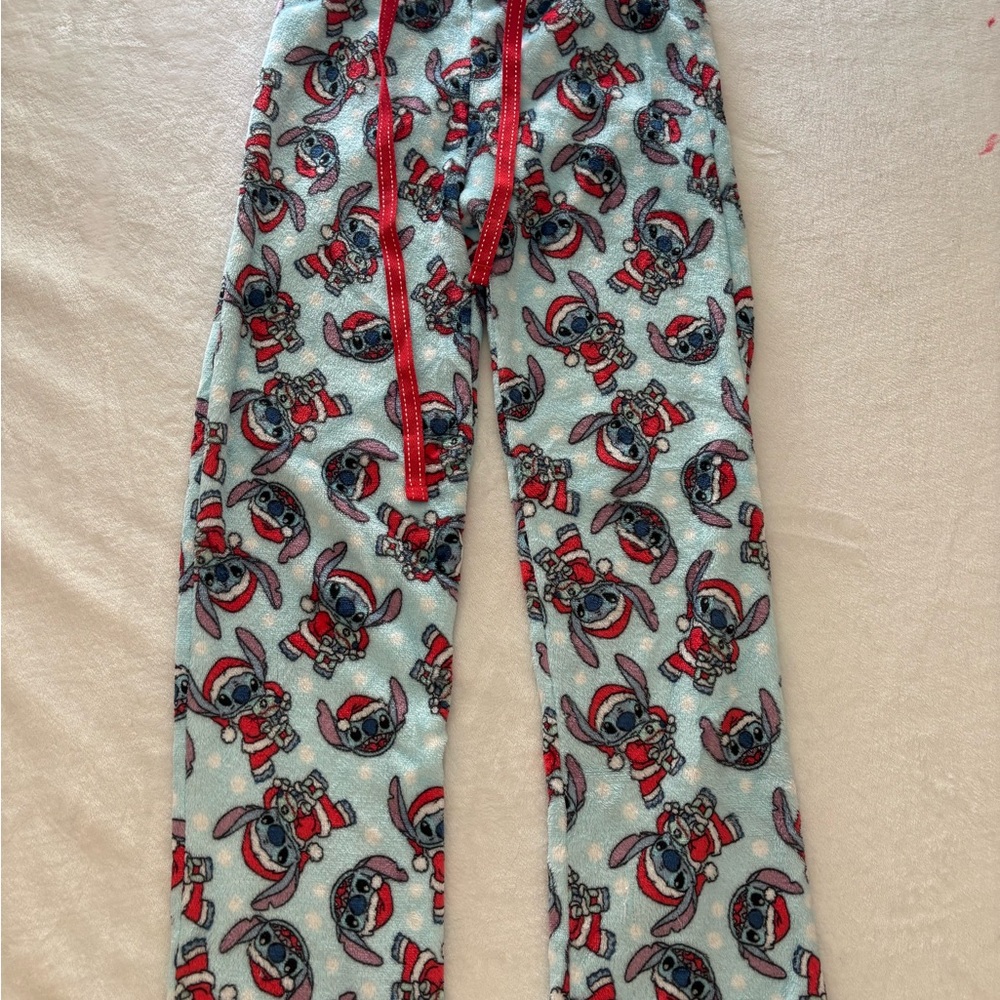 Blue Stitch Christmas Pajama Pants
